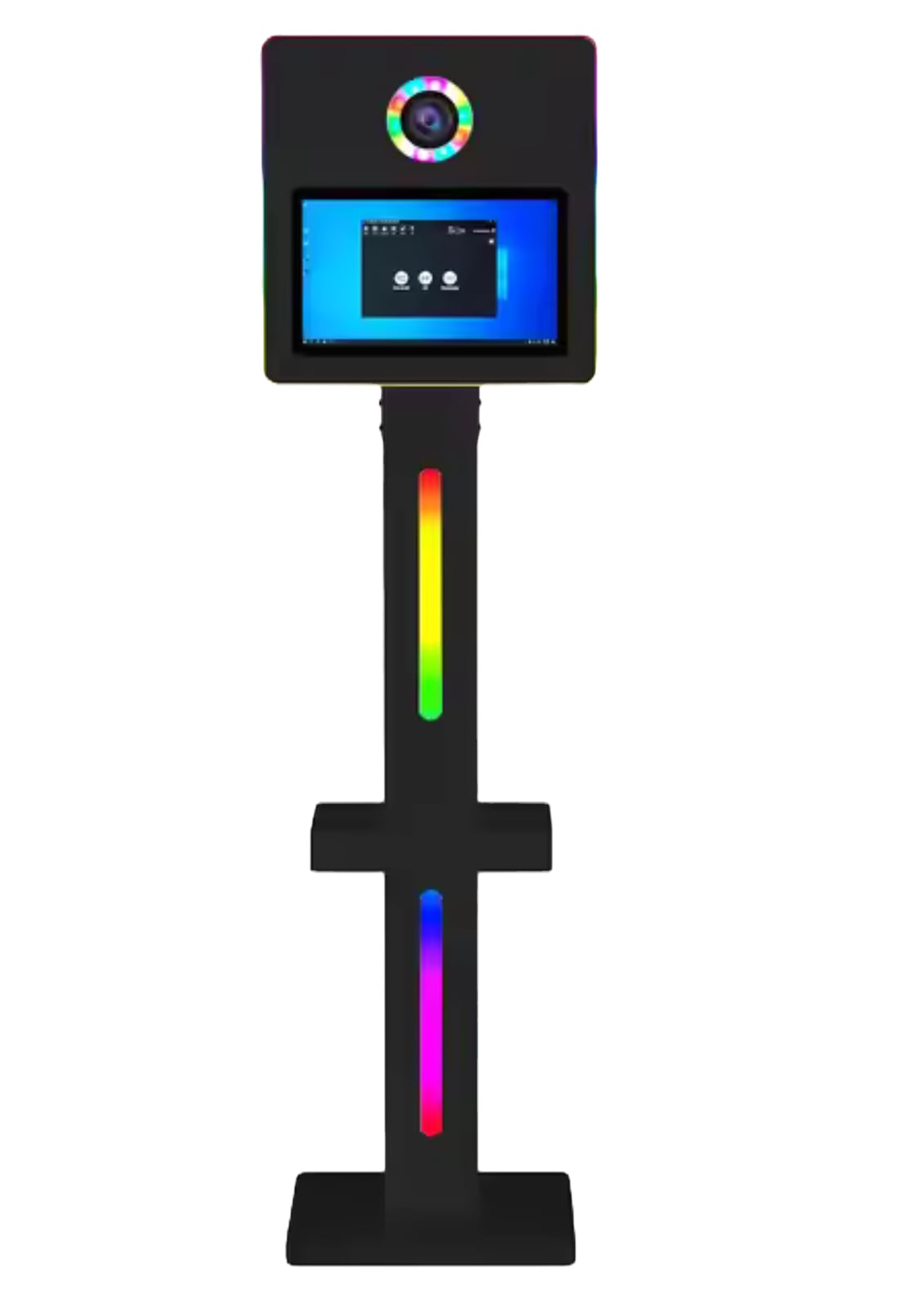 Neon booth