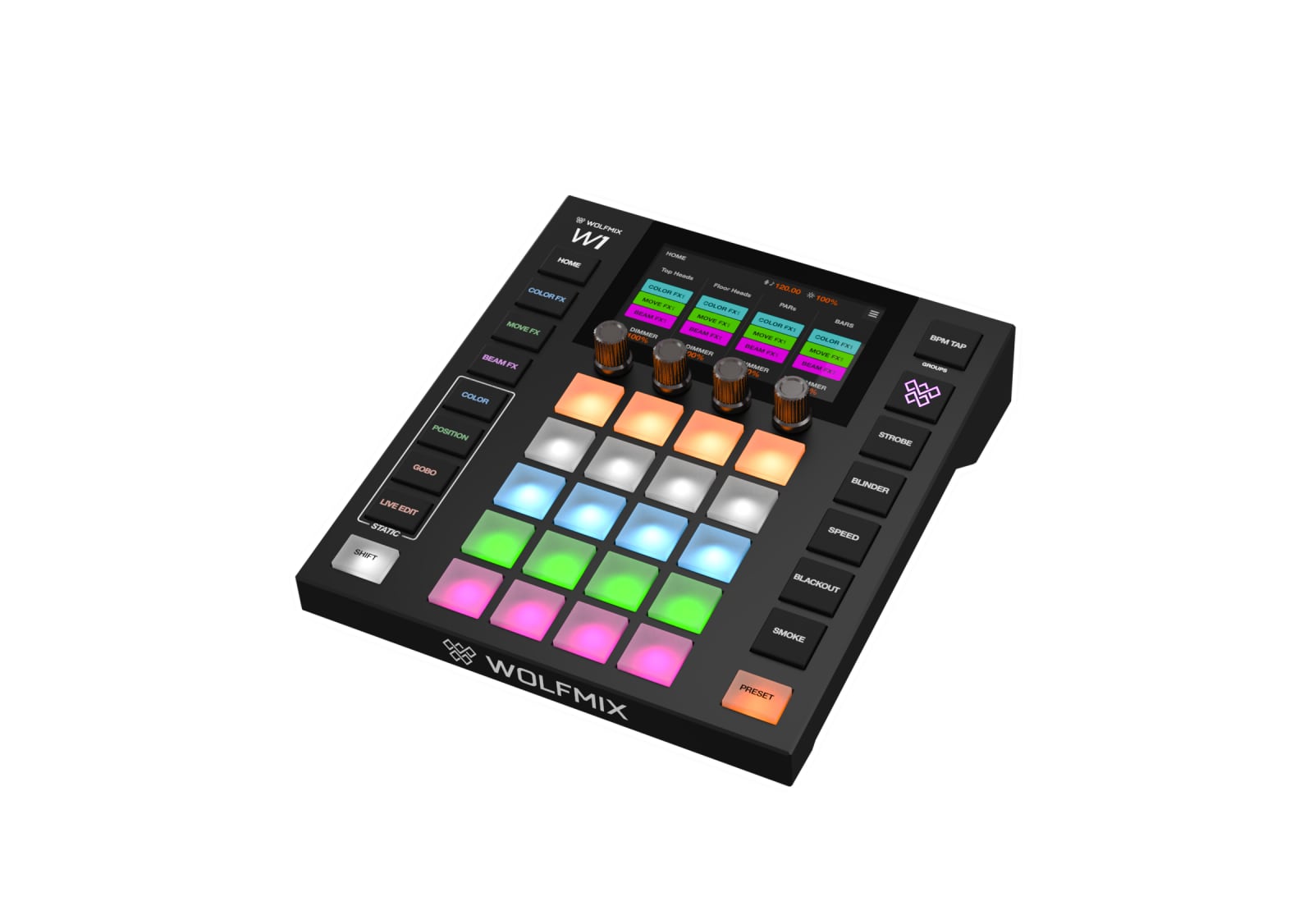 Wolfmix W1 MK3 DMX-controller