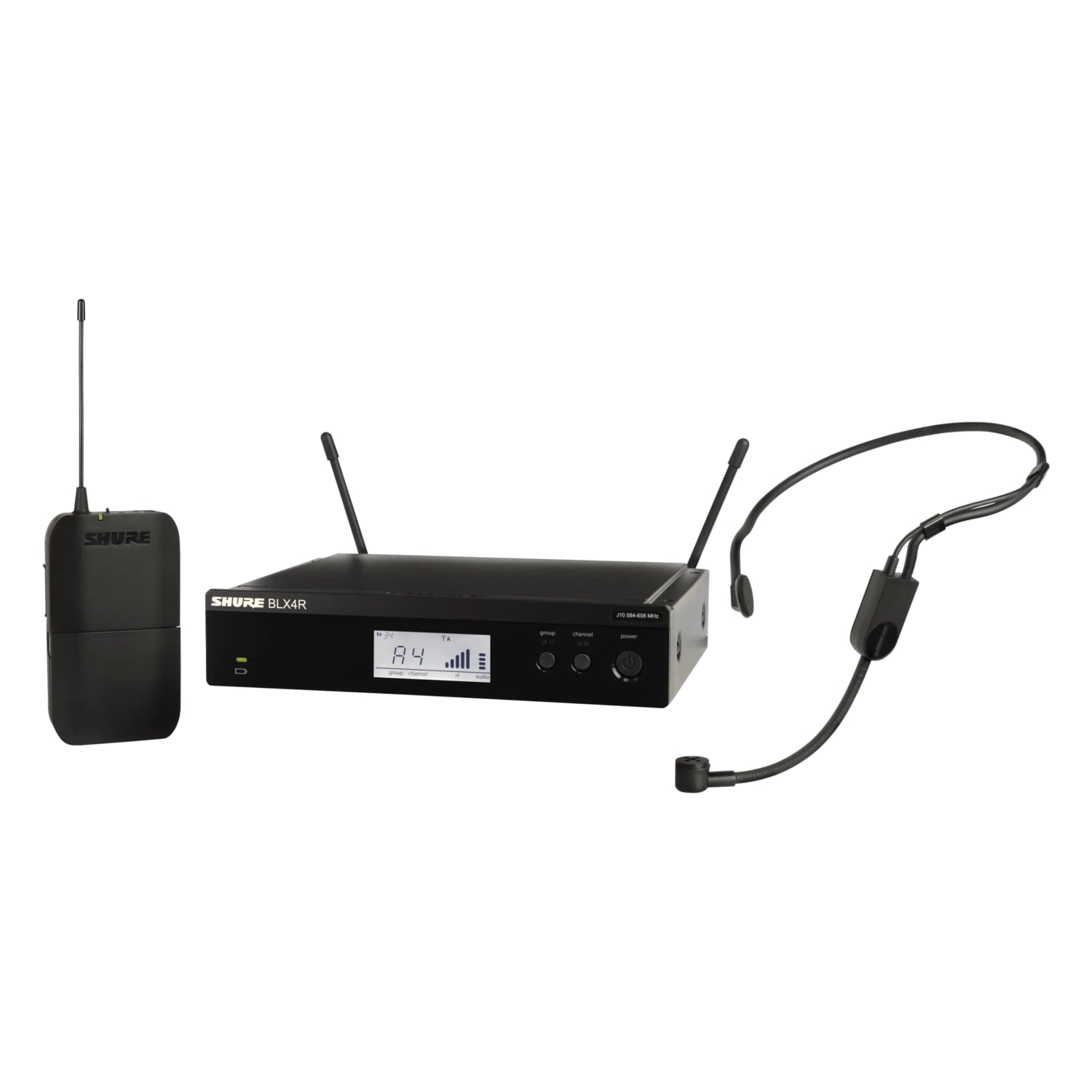 Shure draadloze headset SM58