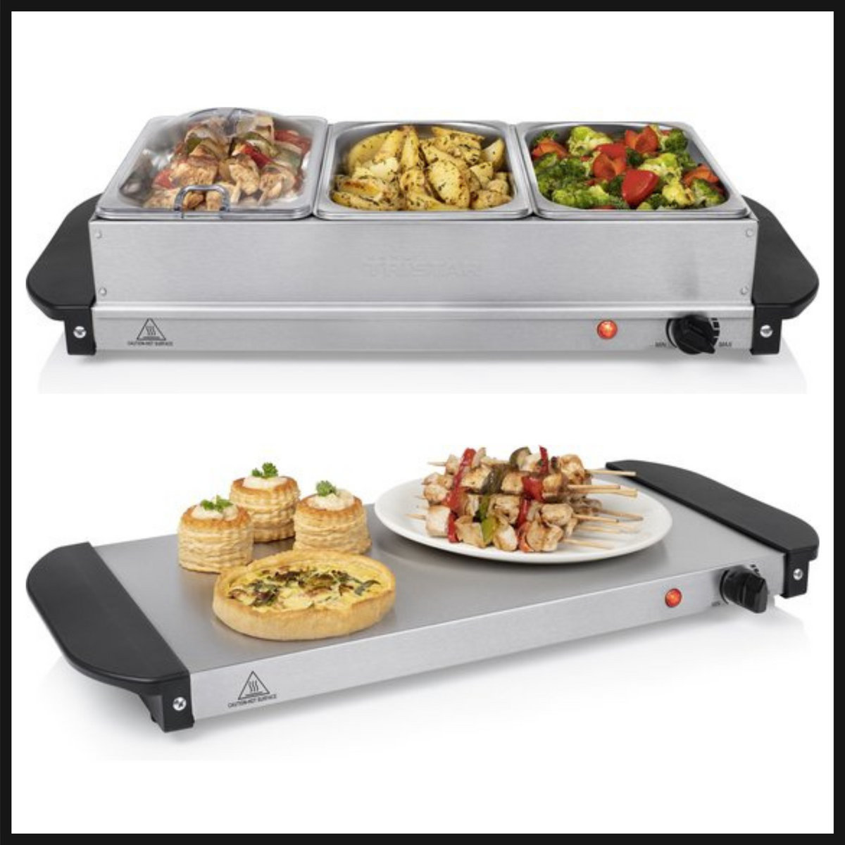 Buffetwarmer 2-in-1