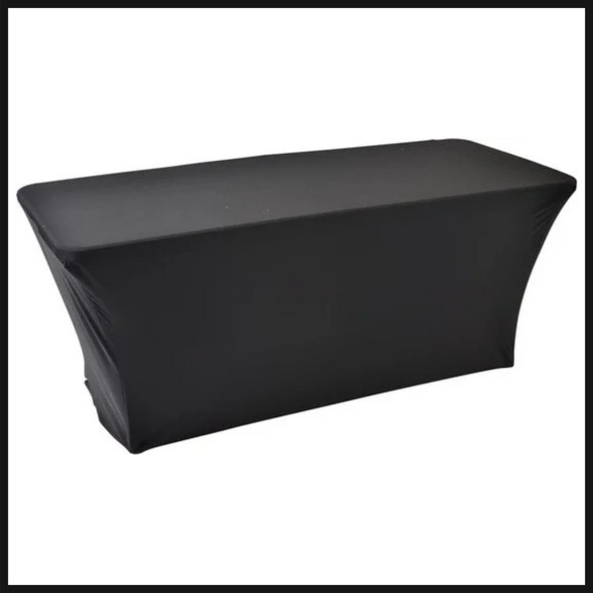 Buffettafel met zwarte stretchhoes