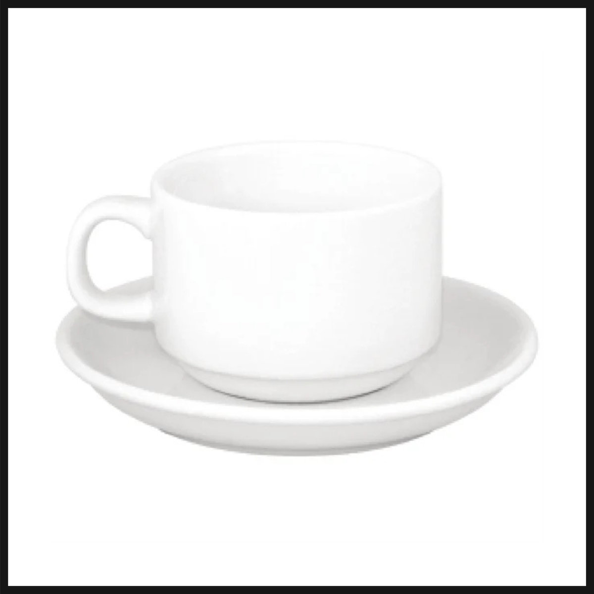 Koffietas + bord